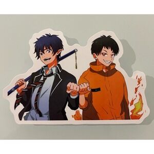 5/$10 Waterproof Vinyl Sticker- Blue Exorcist